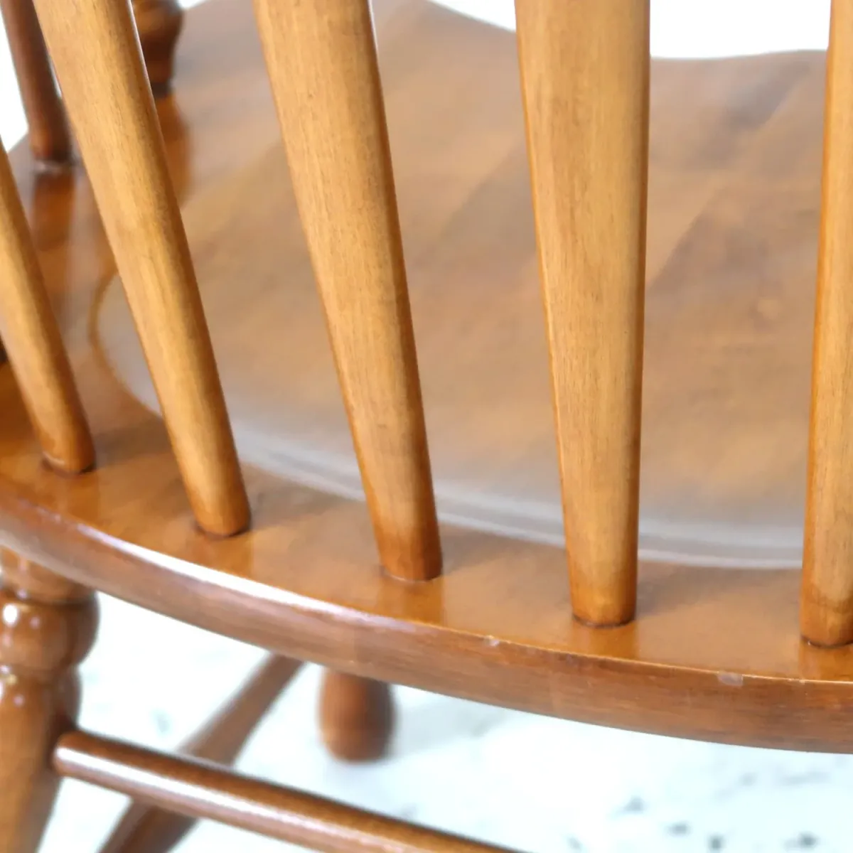 TELL CITY CHAIR CO. アンティーク ウッド アームチェア