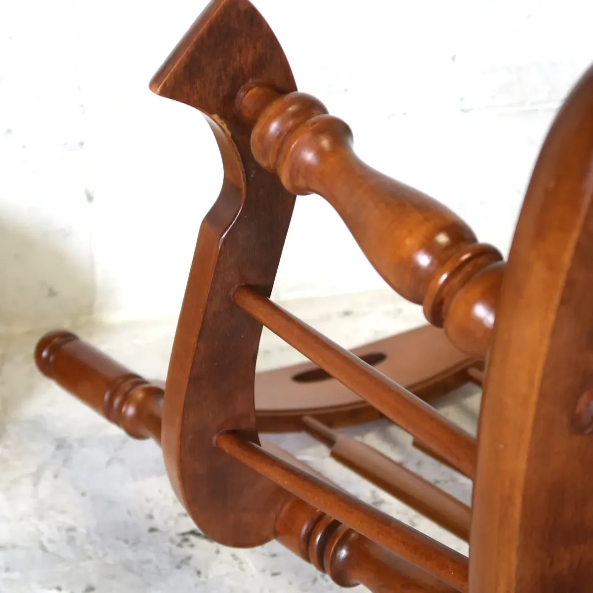 TELL CITY CHAIR CO. アンティーク ウッド アームチェア