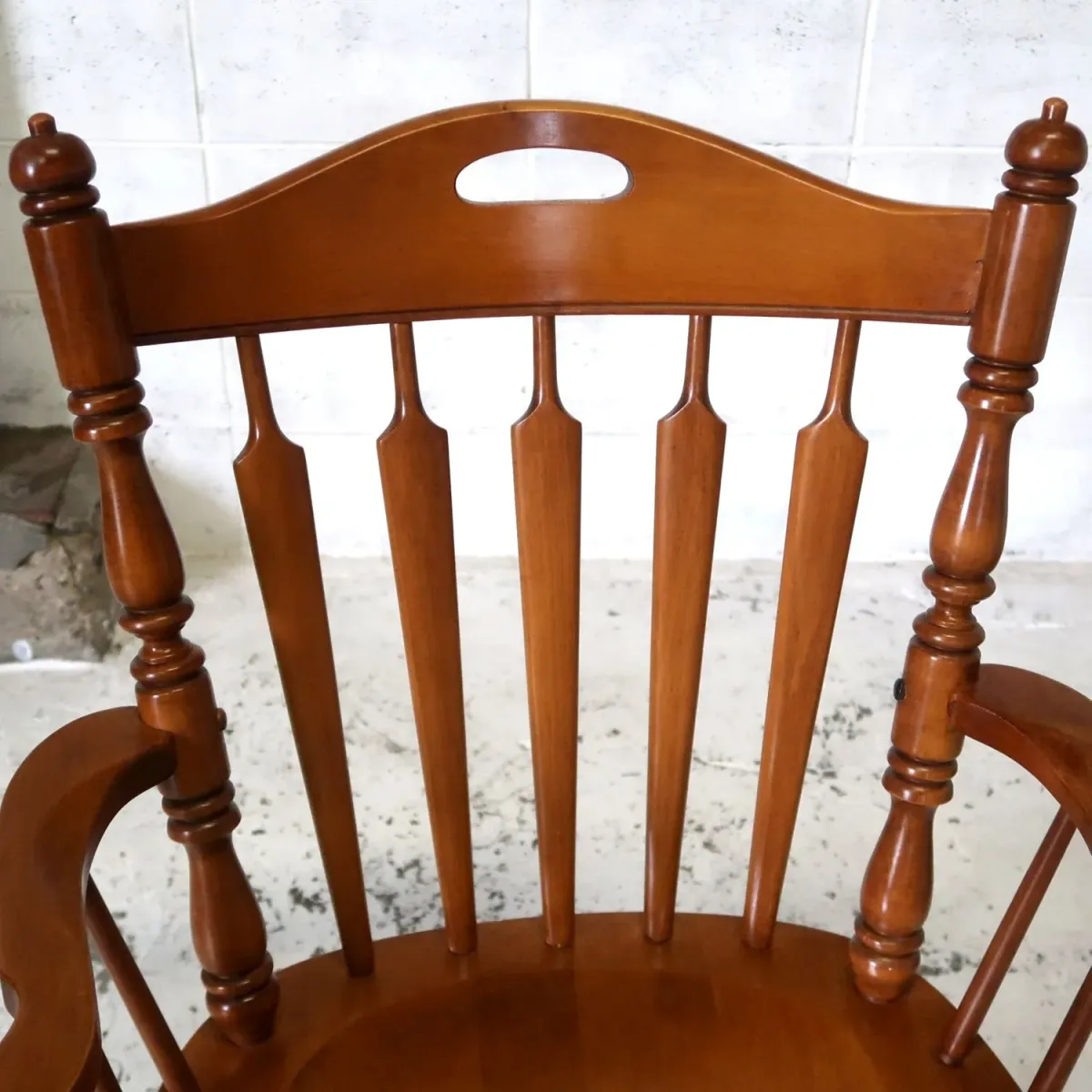 TELL CITY CHAIR CO. アンティーク ウッド アームチェア