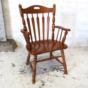 TELL CITY CHAIR CO. アンティーク ウッド アームチェア