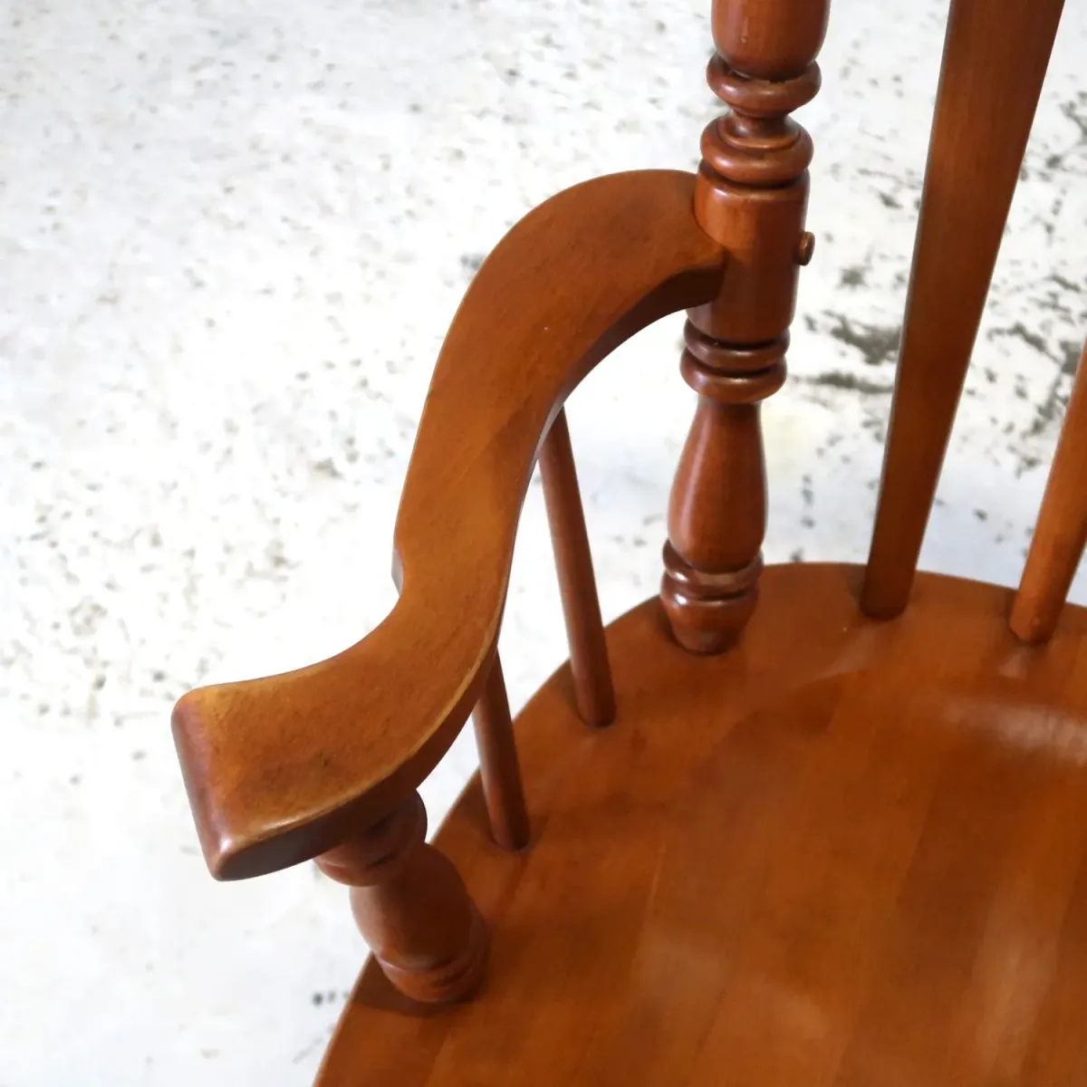 TELL CITY CHAIR CO. アンティーク ウッド アームチェア