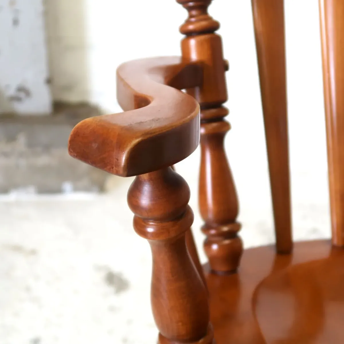 TELL CITY CHAIR CO. アンティーク ウッド アームチェア