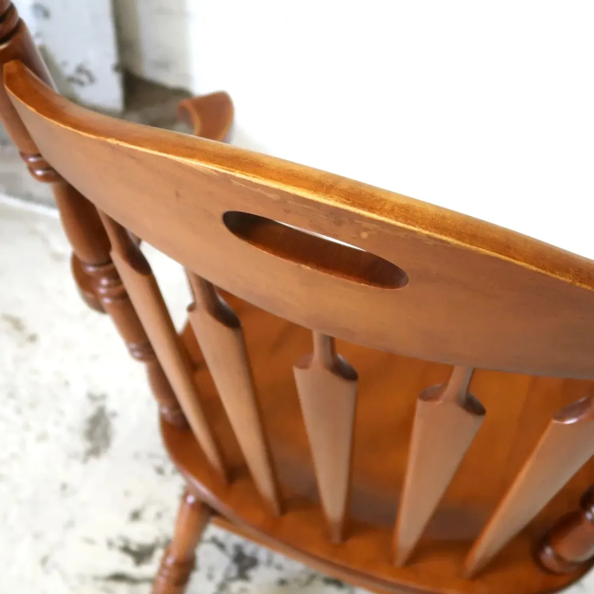 TELL CITY CHAIR CO. アンティーク ウッド アームチェア