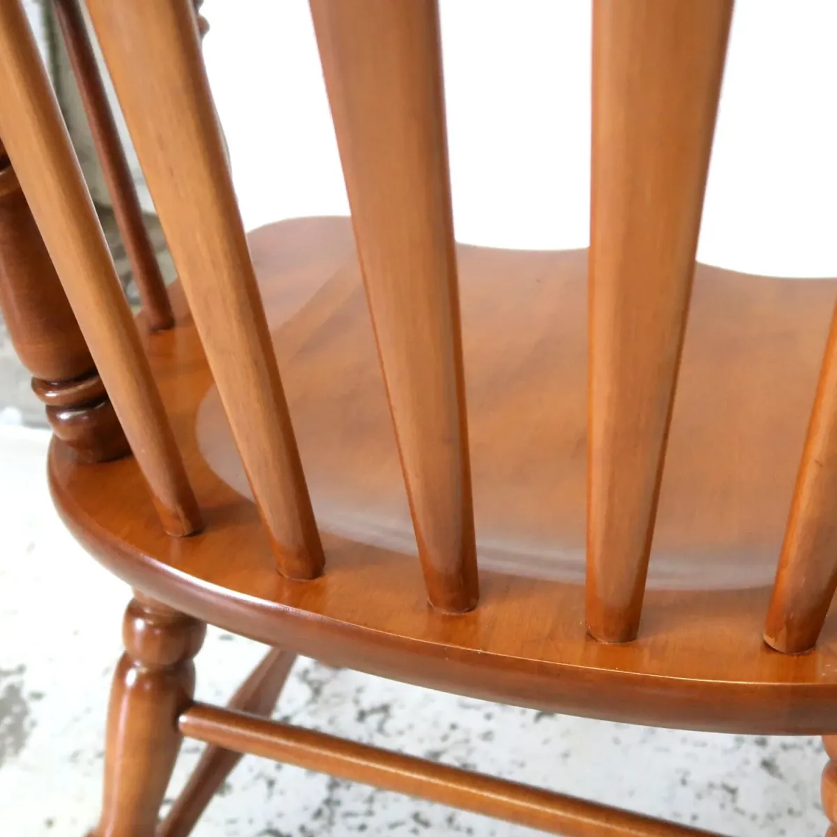 TELL CITY CHAIR CO. アンティーク ウッド アームチェア