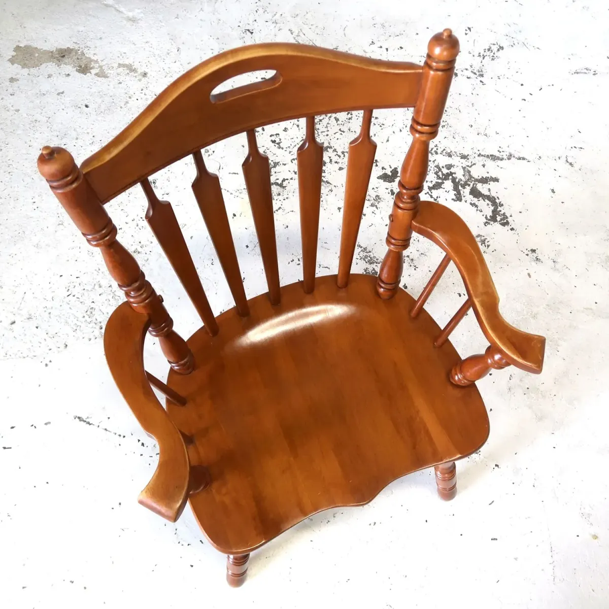 TELL CITY CHAIR CO. アンティーク ウッド アームチェア