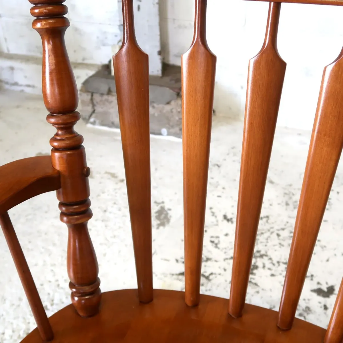 TELL CITY CHAIR CO. アンティーク ウッド アームチェア