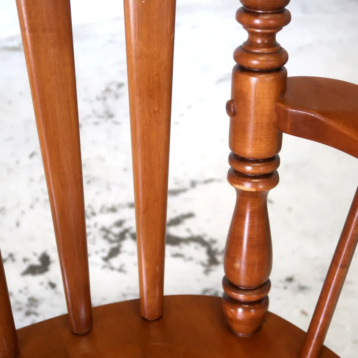 TELL CITY CHAIR CO. アンティーク ウッド アームチェア