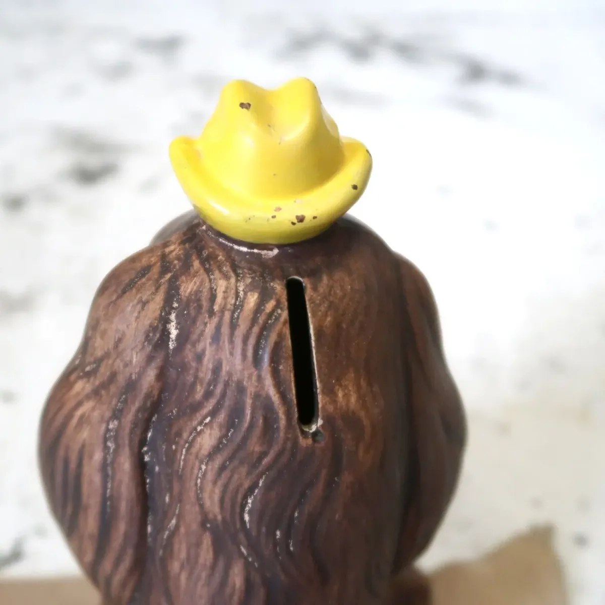 60's TREASURE CRAFT セラミック 貯金箱 コッカースパニエル