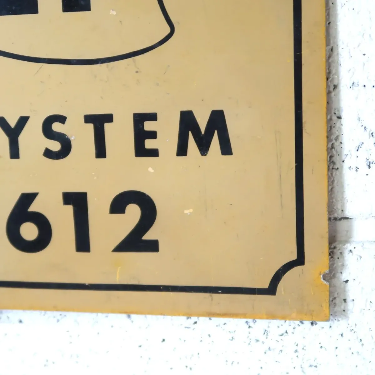 WALT ALARM SYSTEM ビンテージ メタルサイン