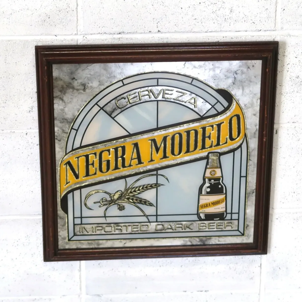 NEGRA MODELO ビンテージ パブミラー
