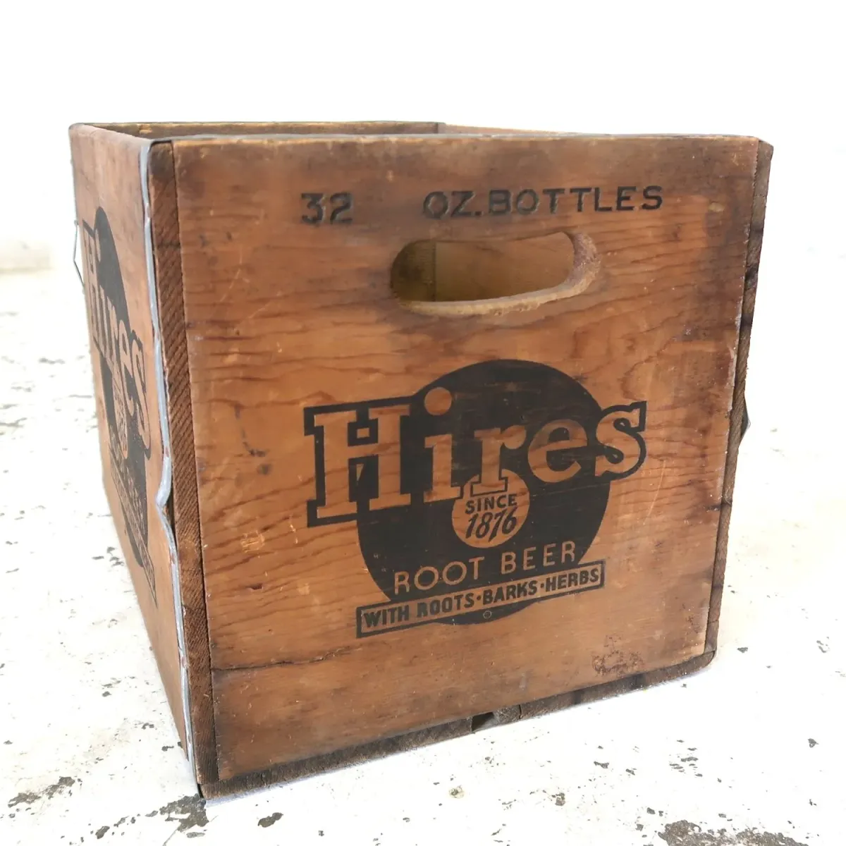 Hires ビンテージ ウッドボックス