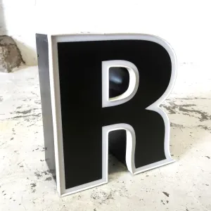 ビンテージ レターサイン R