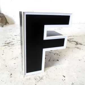 ビンテージ レターサイン F
