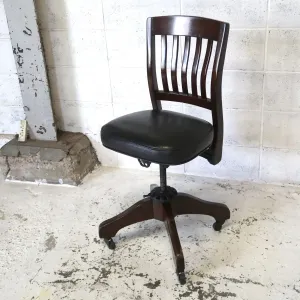 MILWAUKEE CHAIR CO. アンティーク ウッドデスクチェア
