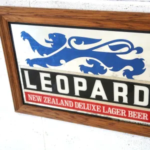 LEOPARD ビンテージ パブミラー