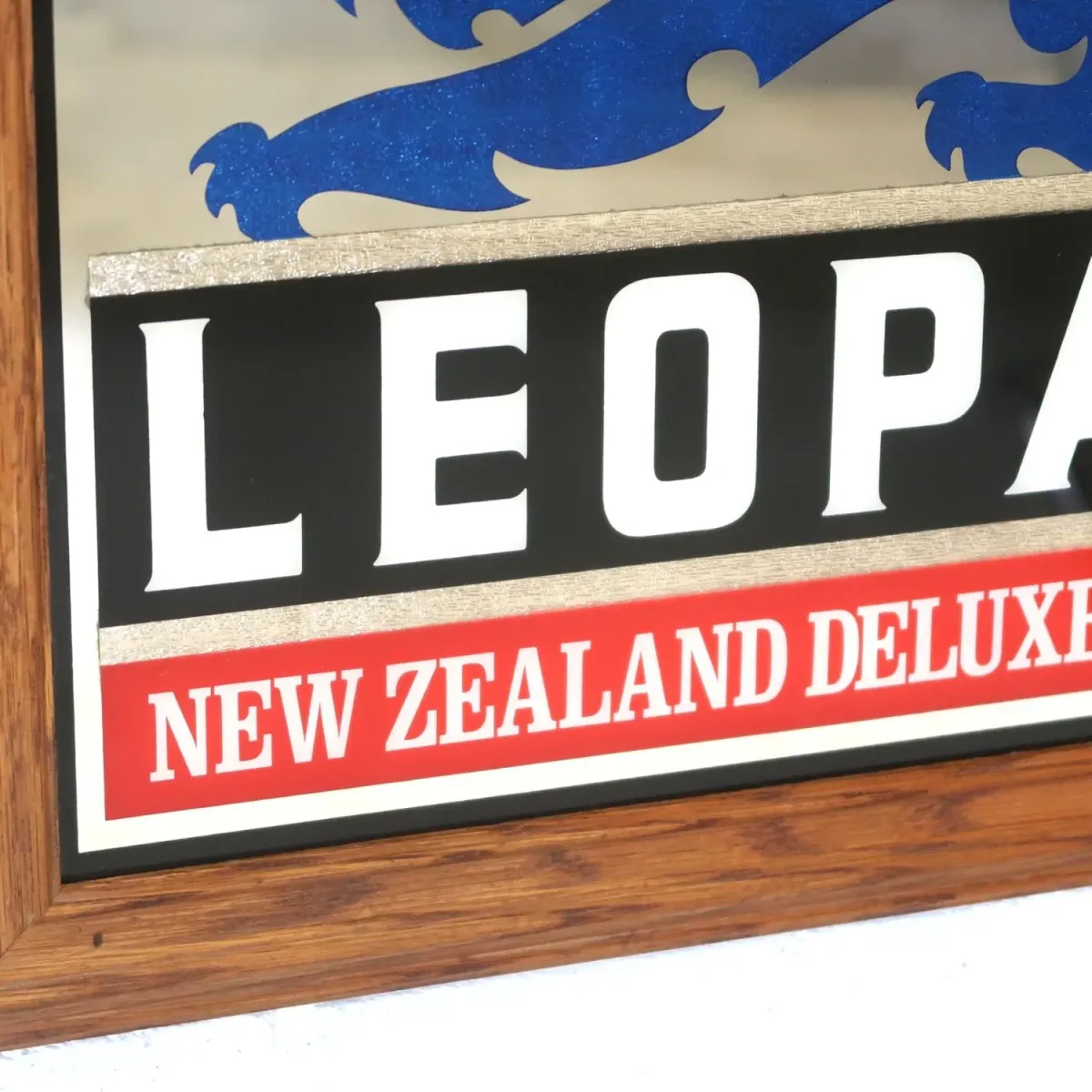 LEOPARD ビンテージ パブミラー