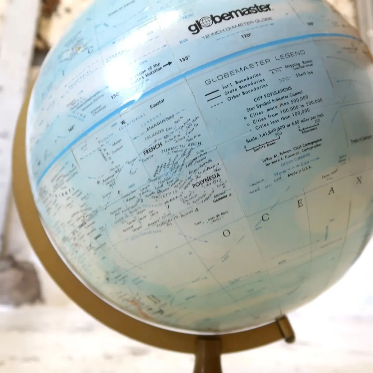 globemaster ビンテージ 地球儀