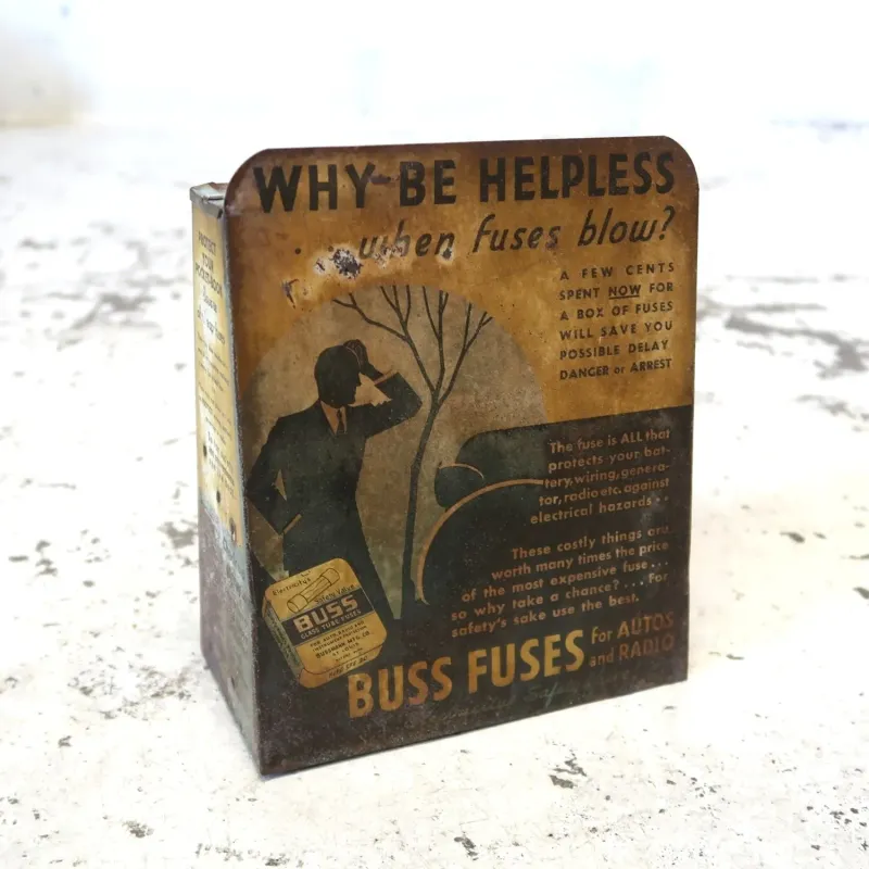BUSS FUSES ビンテージ ストアディスプレイラック