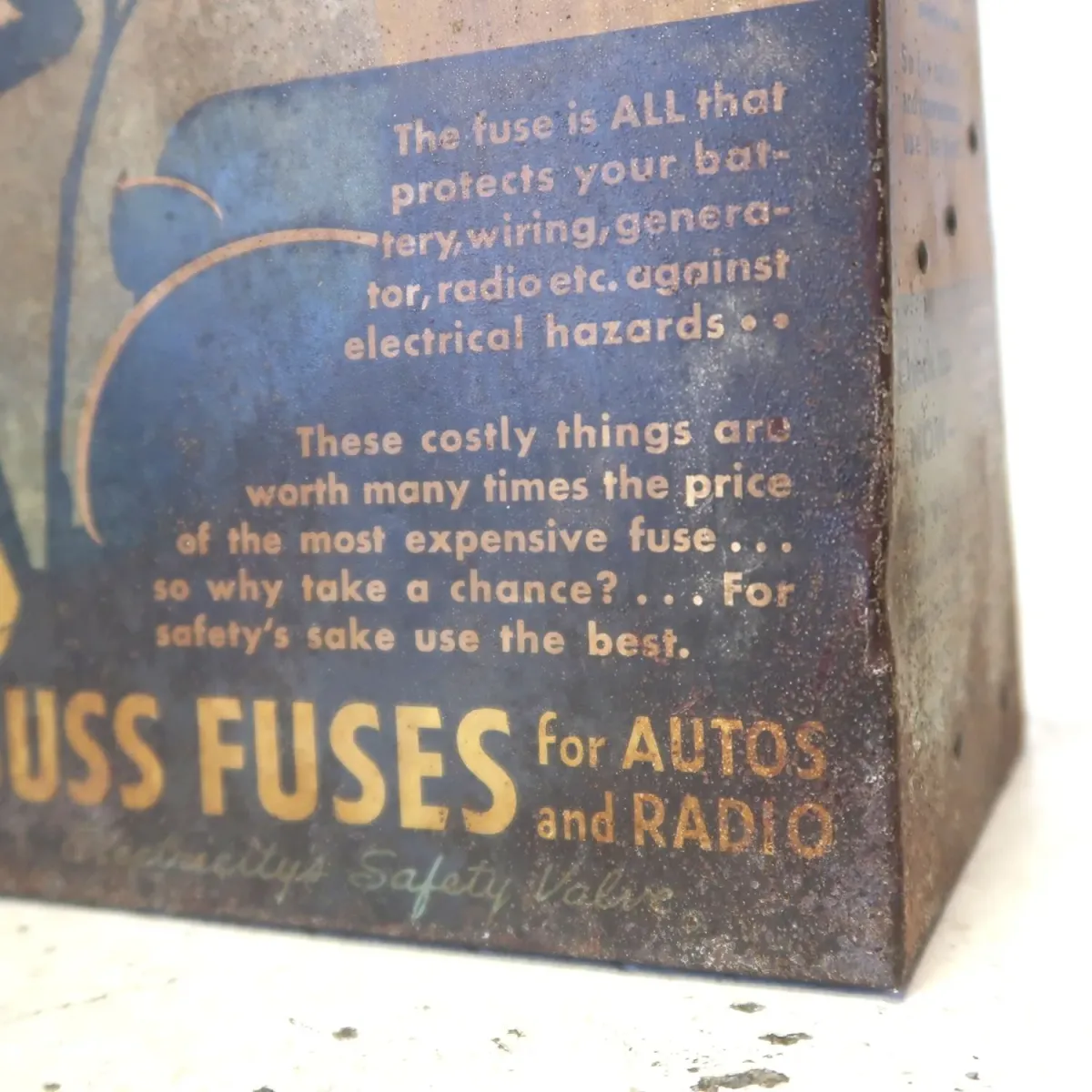 BUSS FUSES ビンテージ ストアディスプレイラック