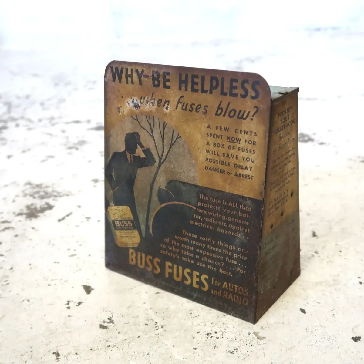BUSS FUSES ビンテージ ストアディスプレイラック