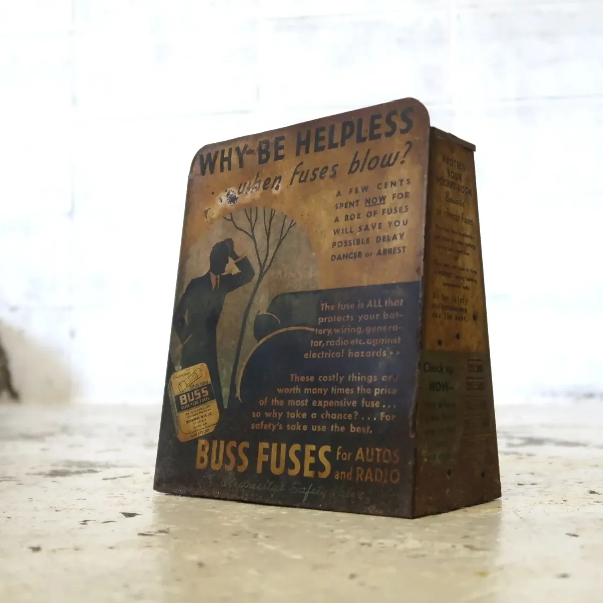 BUSS FUSES ビンテージ ストアディスプレイラック