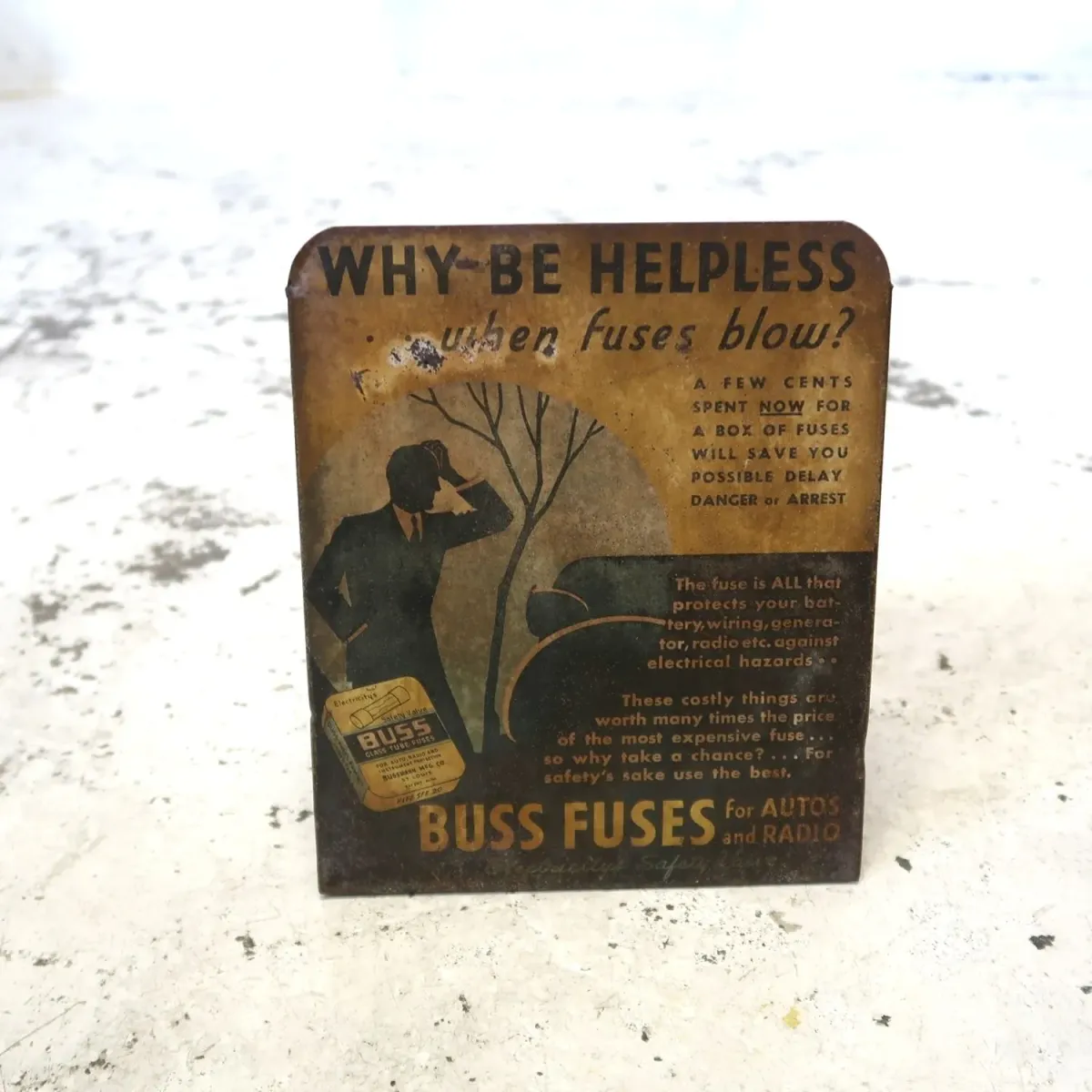 BUSS FUSES ビンテージ ストアディスプレイラック