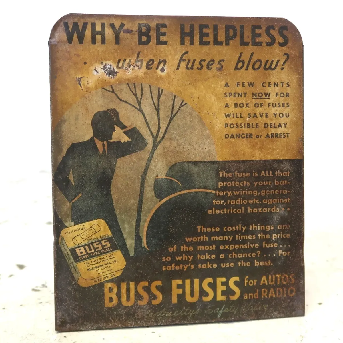 BUSS FUSES ビンテージ ストアディスプレイラック