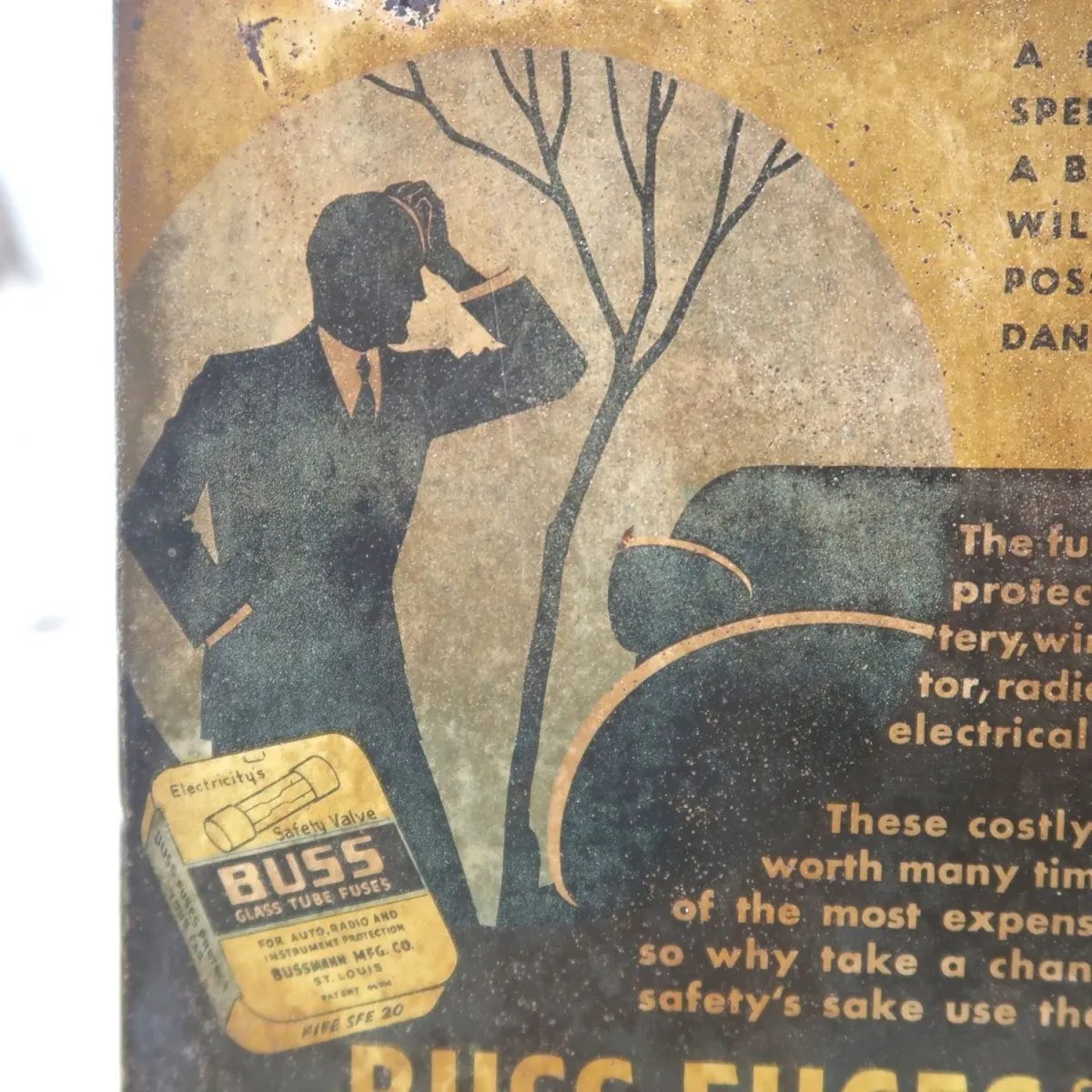 BUSS FUSES ビンテージ ストアディスプレイラック
