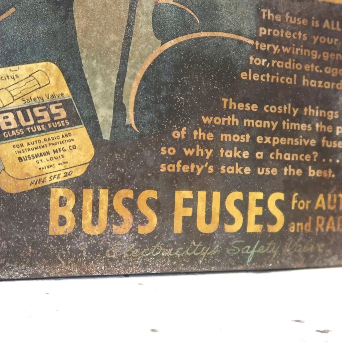 BUSS FUSES ビンテージ ストアディスプレイラック