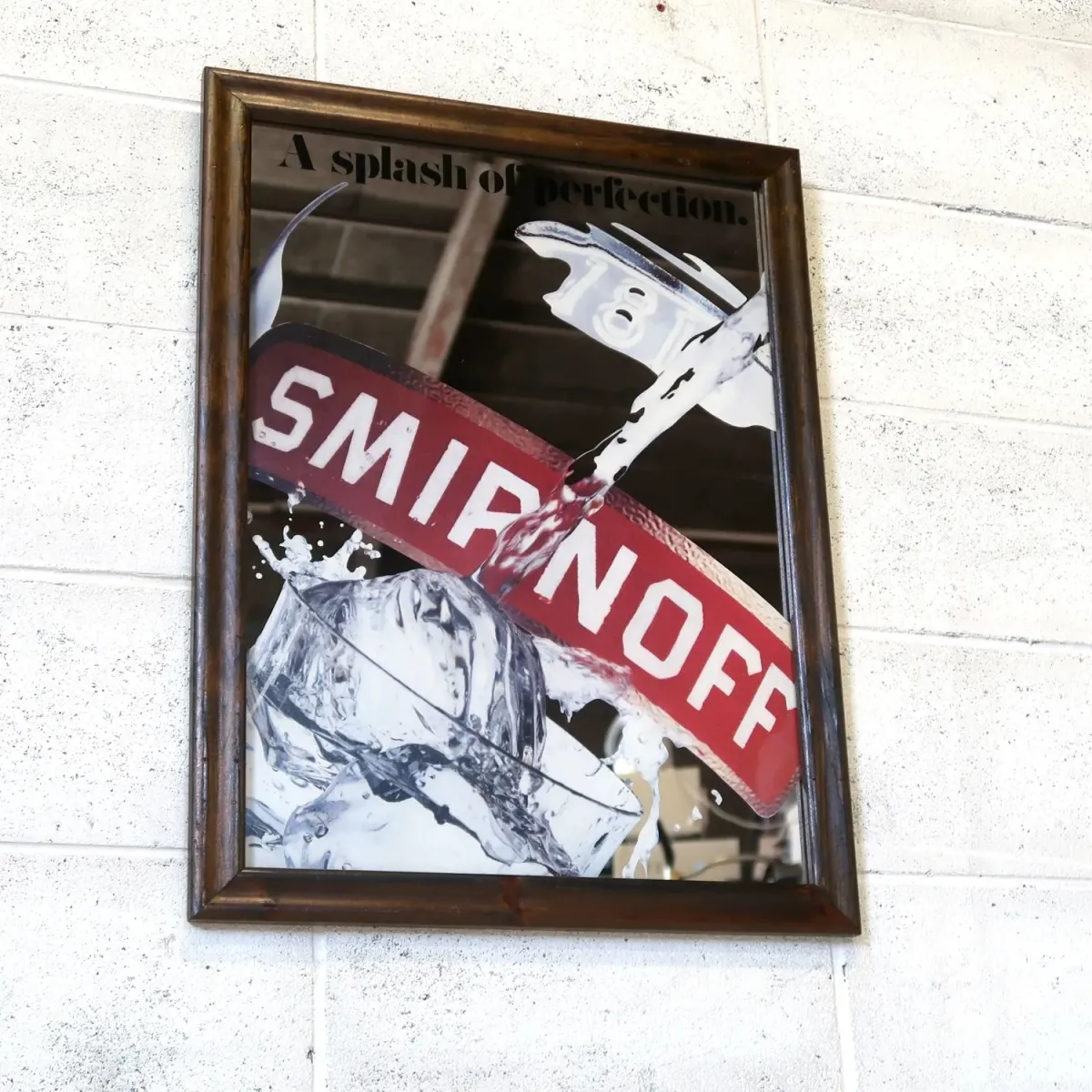 SMIRNOFF ビンテージ パブミラー