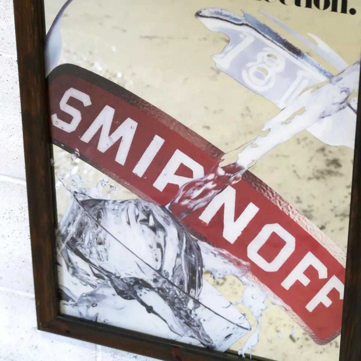 SMIRNOFF ビンテージ パブミラー