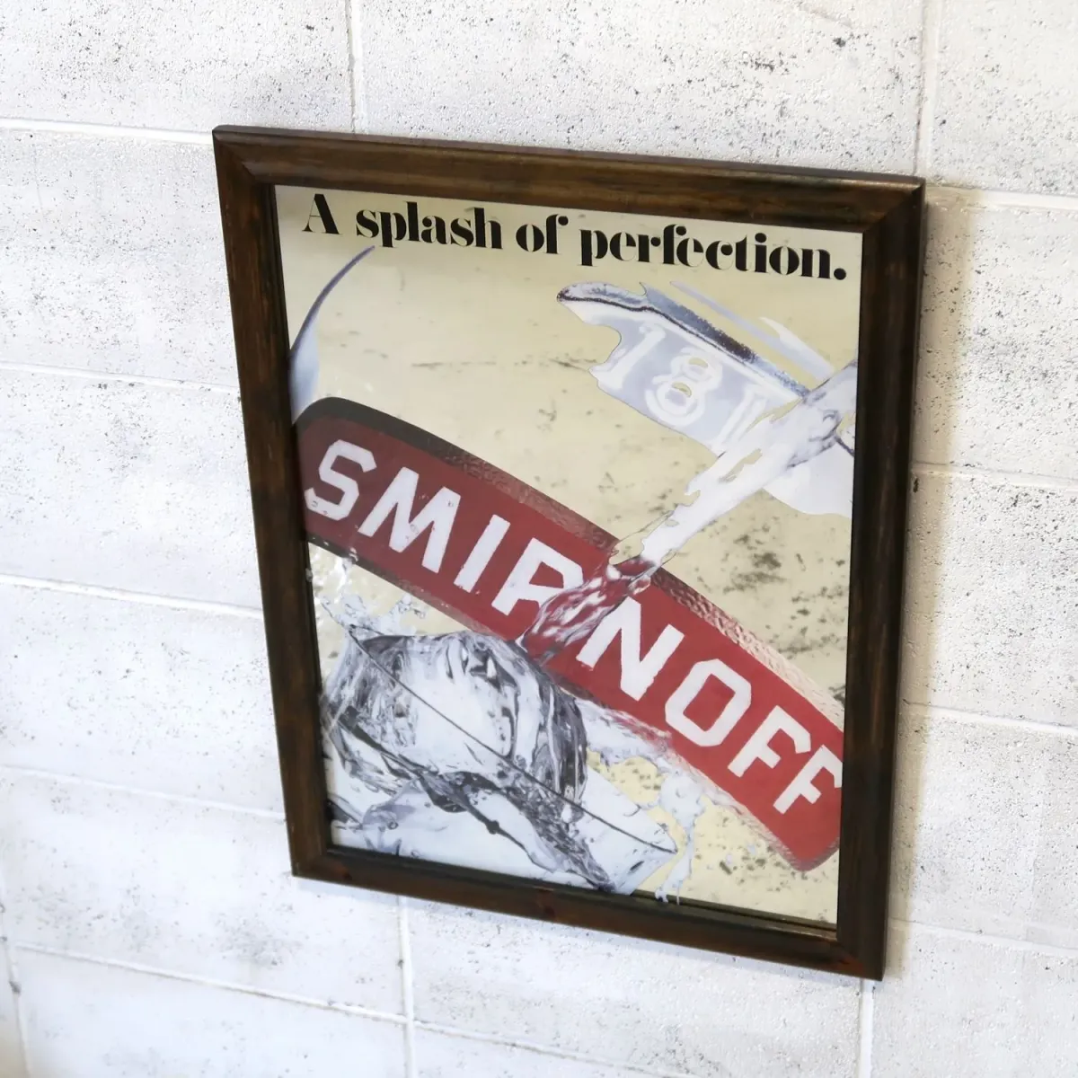 SMIRNOFF ビンテージ パブミラー