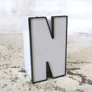ビンテージ レターサイン N