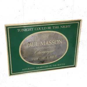 PAUL MASSON ビンテージ パブミラー