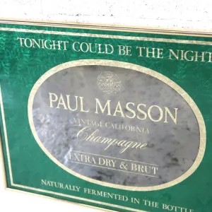 PAUL MASSON ビンテージ パブミラー