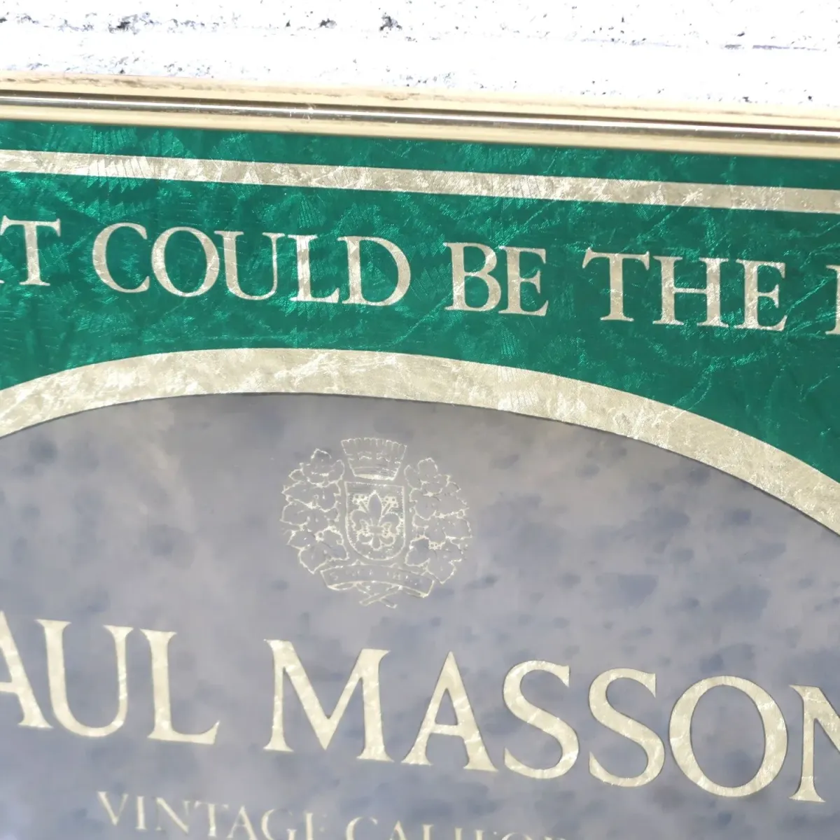 PAUL MASSON ビンテージ パブミラー