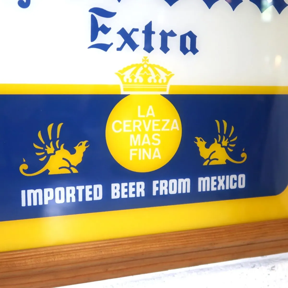 Corona Extra ビンテージ パブミラー