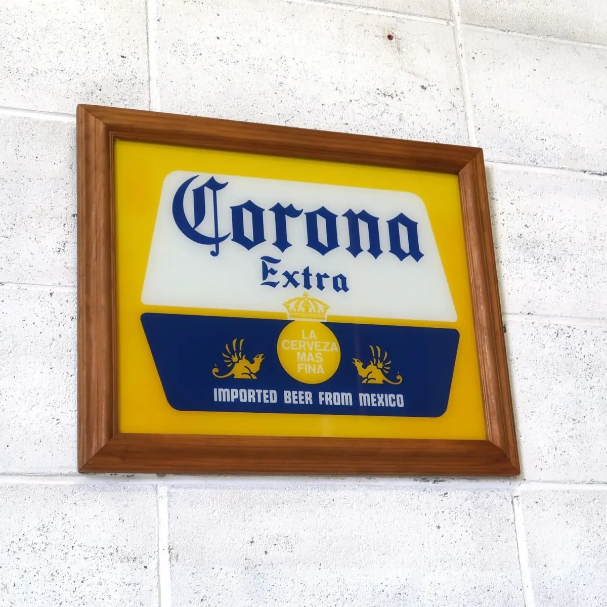 Corona Extra ビンテージ パブミラー