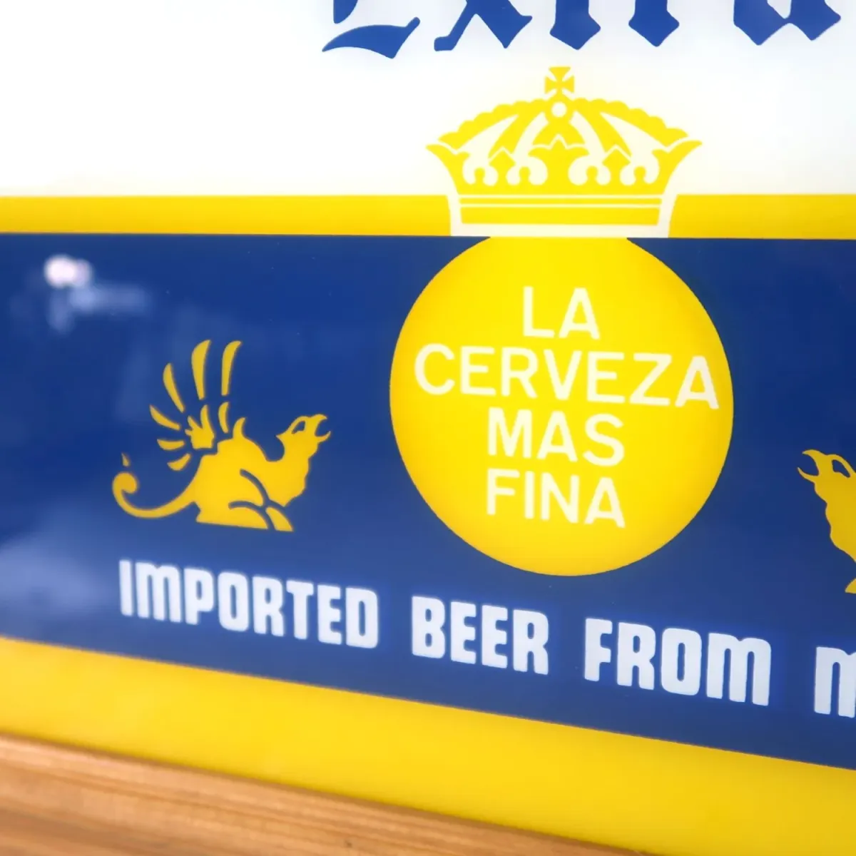 Corona Extra ビンテージ パブミラー