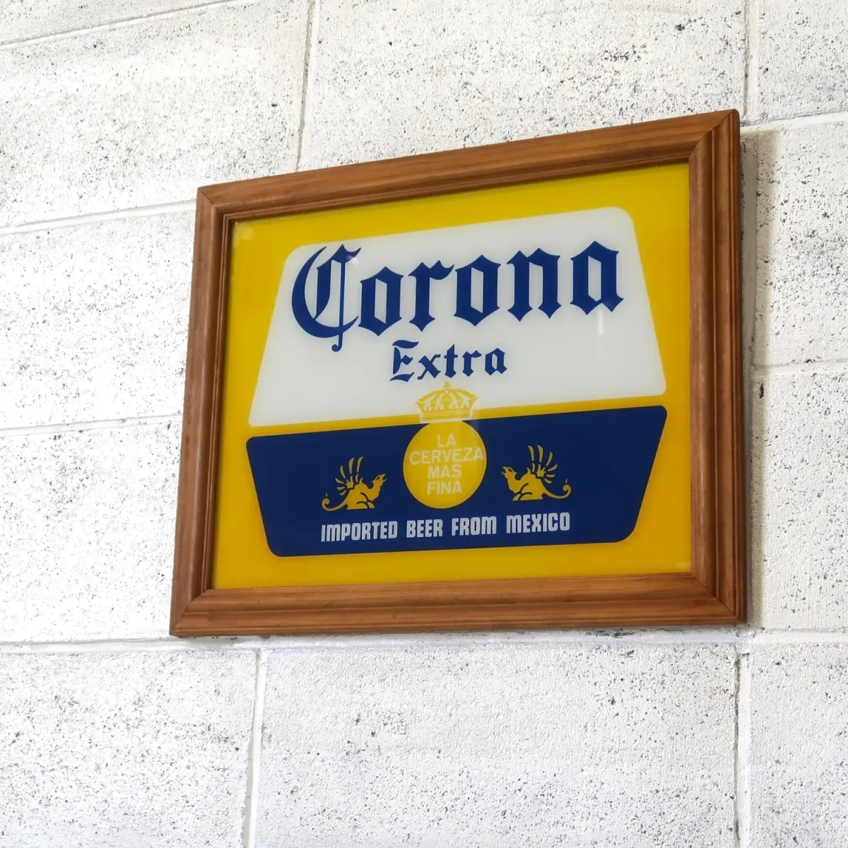 Corona Extra ビンテージ パブミラー