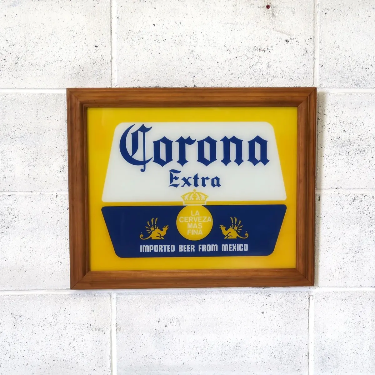 Corona Extra ビンテージ パブミラー