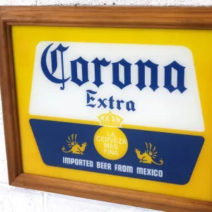 Corona Extra ビンテージ パブミラー