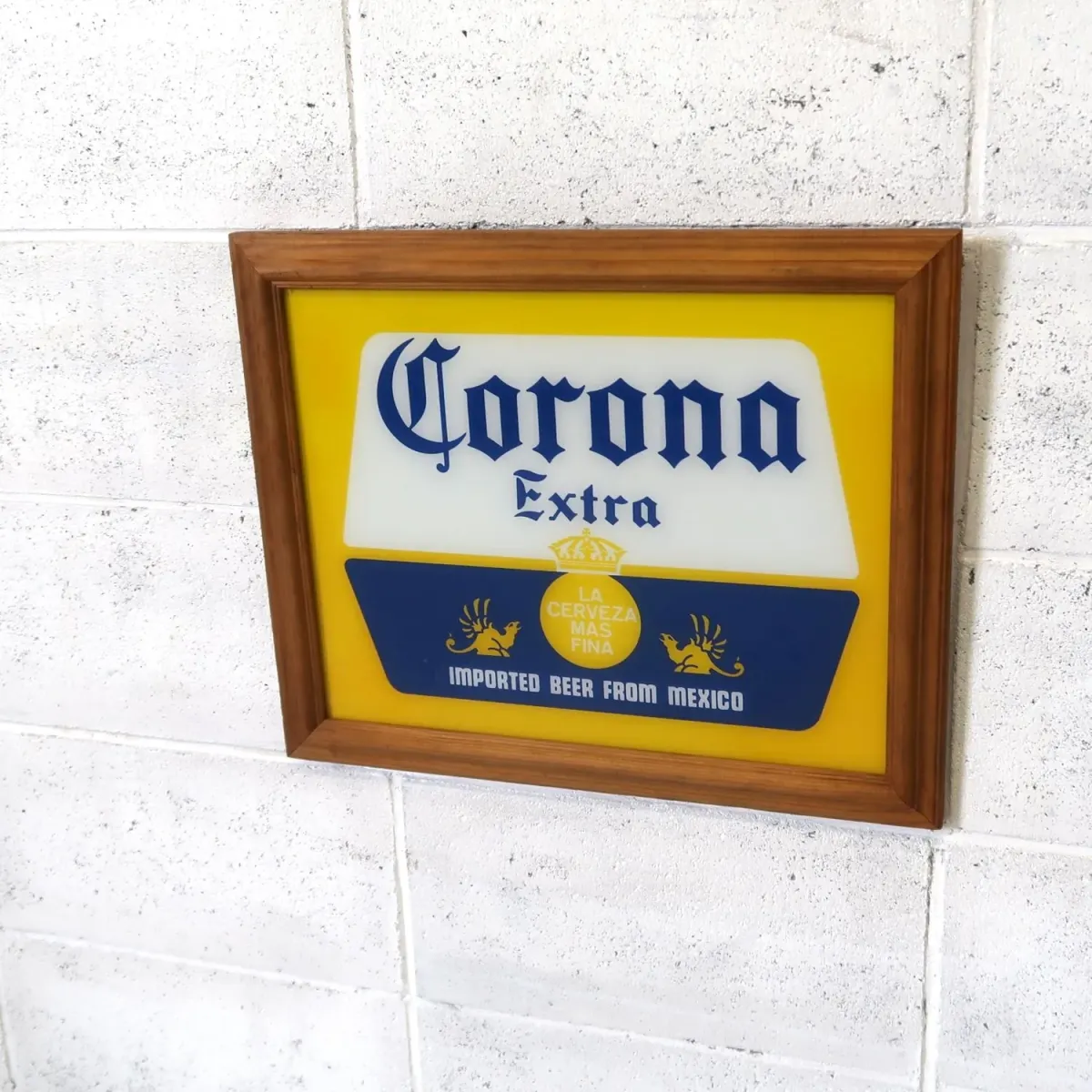 Corona Extra ビンテージ パブミラー