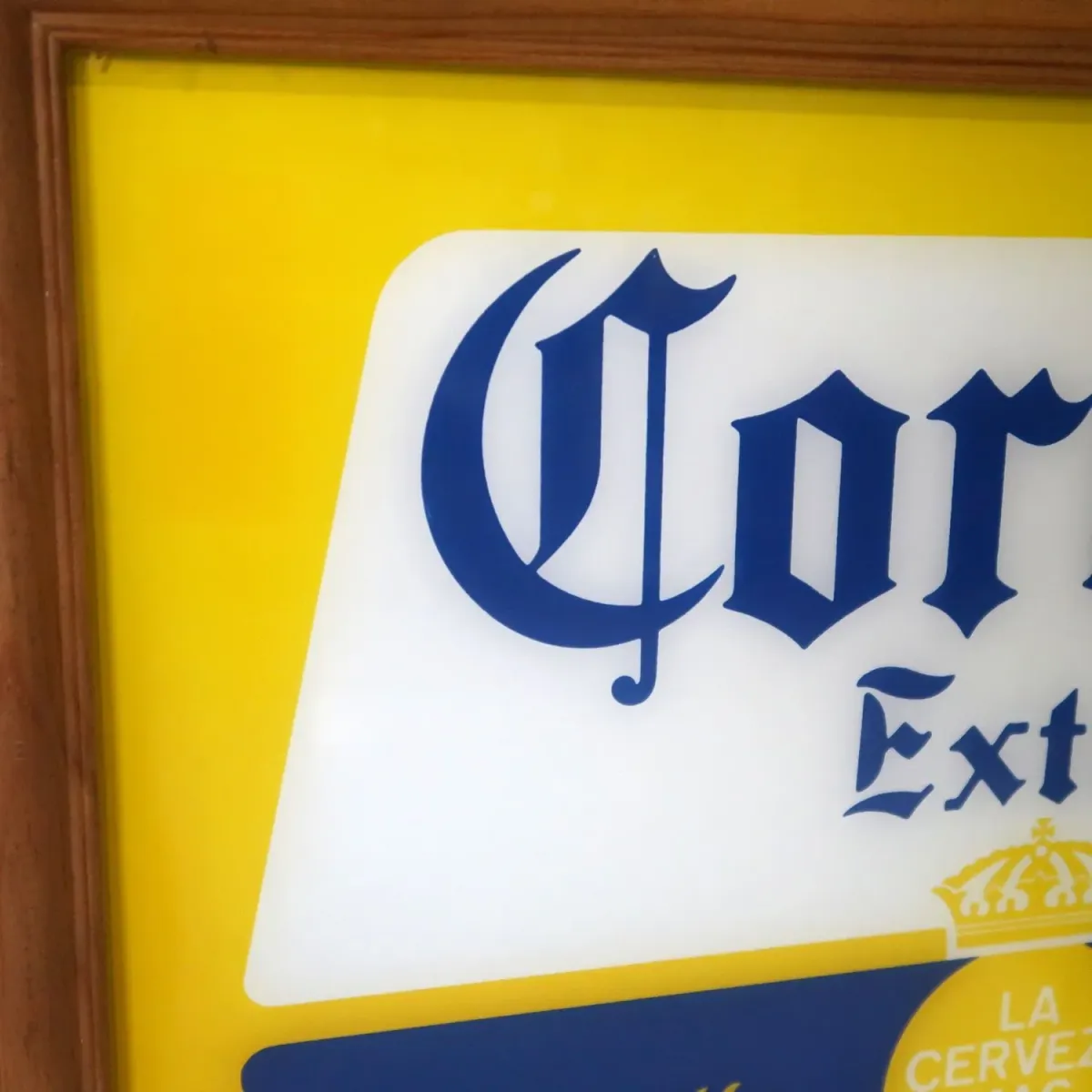 Corona Extra ビンテージ パブミラー
