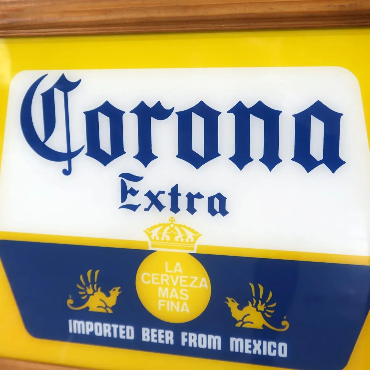 Corona Extra ビンテージ パブミラー