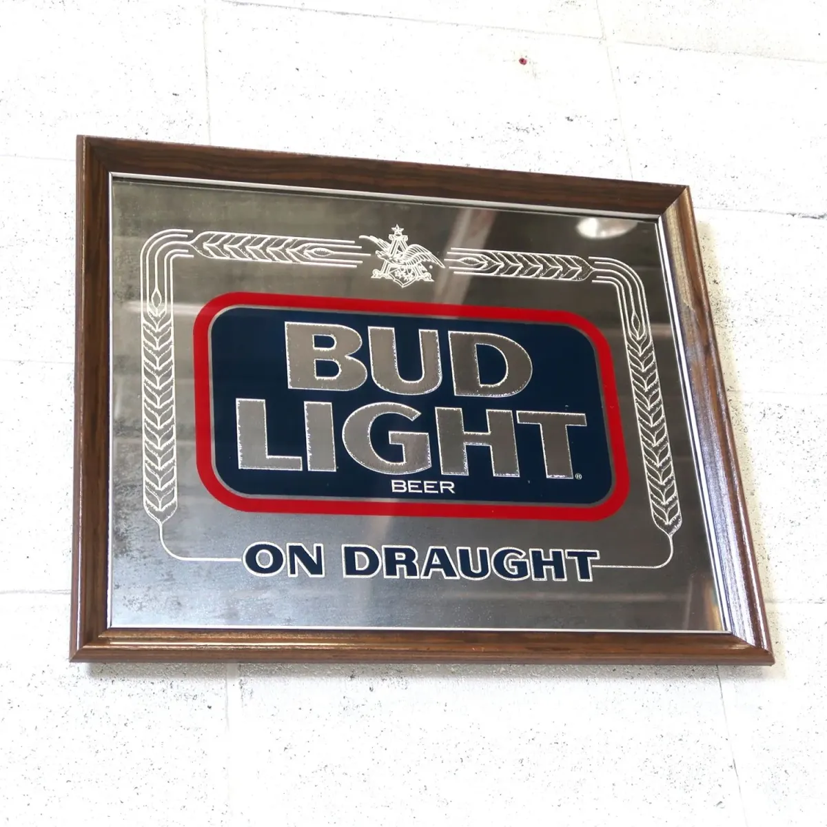 BUD LIGHT ビンテージ パブミラー