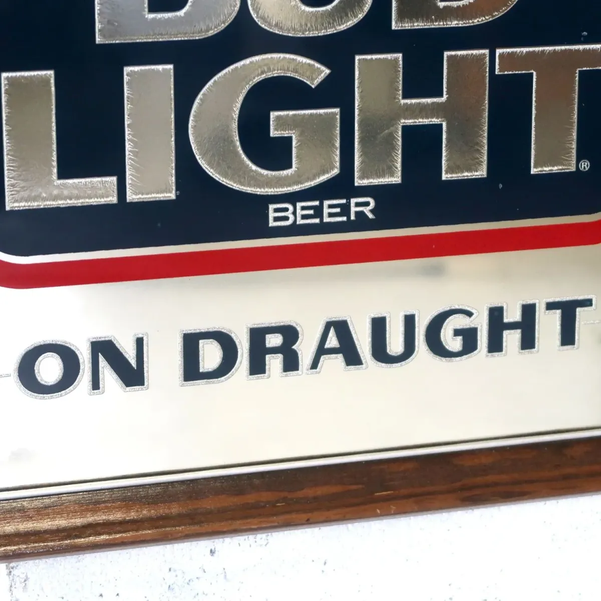 BUD LIGHT ビンテージ パブミラー