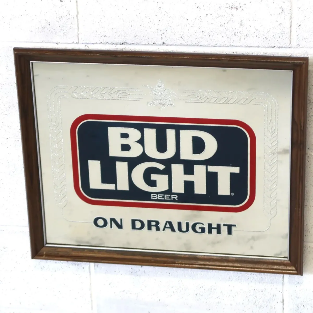 BUD LIGHT ビンテージ パブミラー