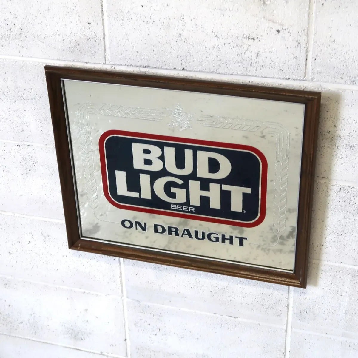 BUD LIGHT ビンテージ パブミラー