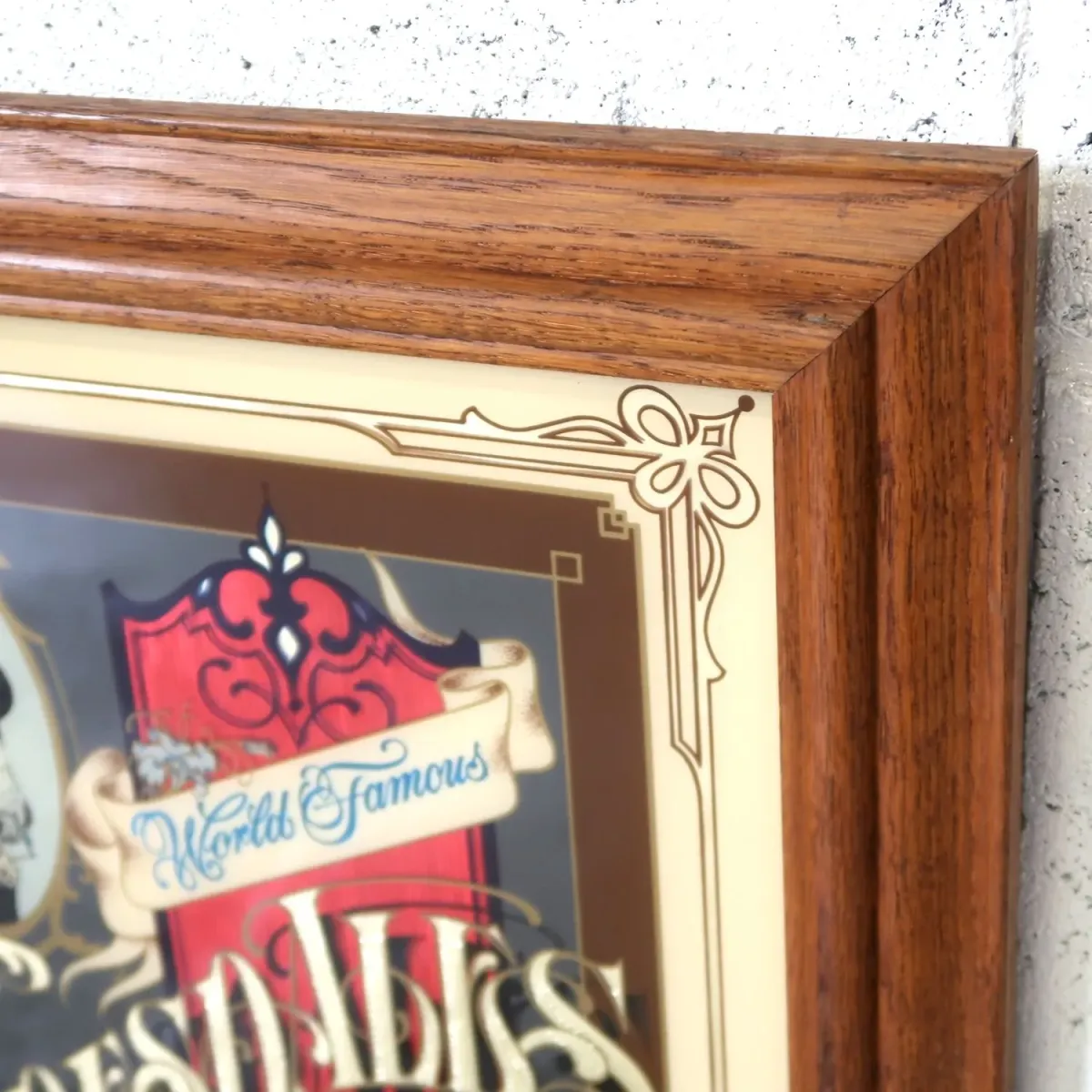 Budweiser ビンテージ パブミラー
